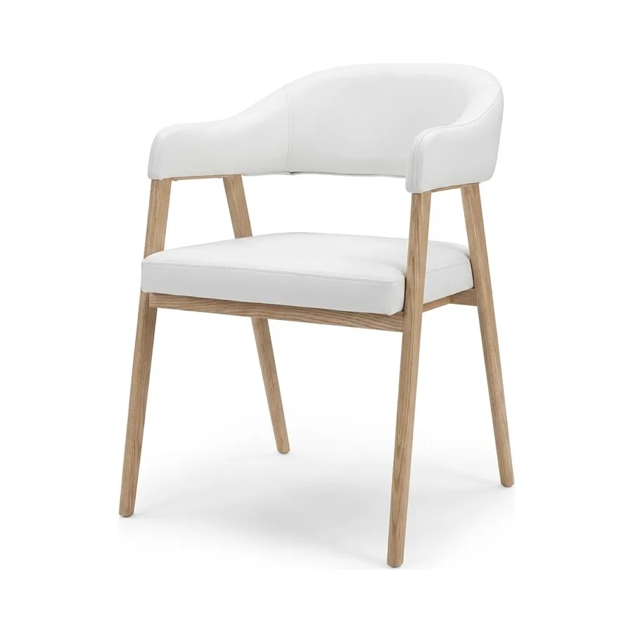 DMC-120 Upholstered Wood-Frame Armchair